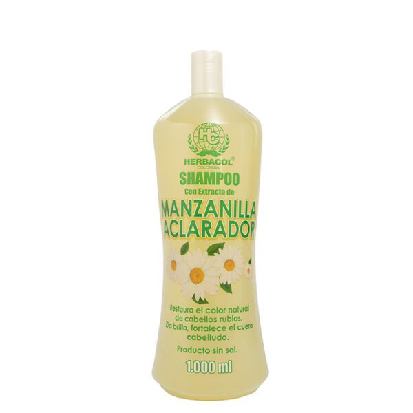 Shampoo Manzanilla Aclarador