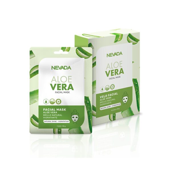 Mascarilla Velo Facial De Aloe Vera