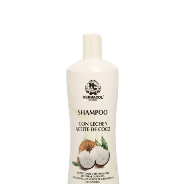 Shampoo Con leche y Aceite de coco