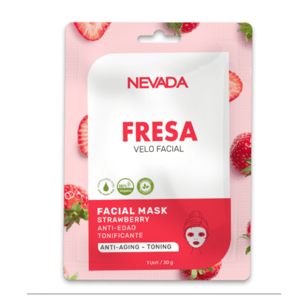Mascarilla Facial De Fresa