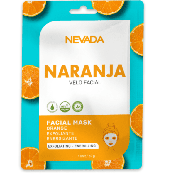 Mascarilla Facial Naranja x 10 Sobres