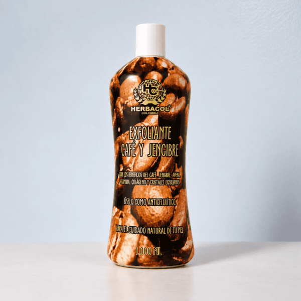 Exfoliante café y jengibre Herbacol